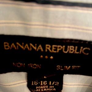 Men’s Banana Republic dress shirt